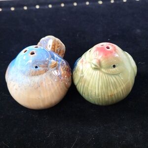Pier 1 Ceramic Birds Salt N Pepper Shakers